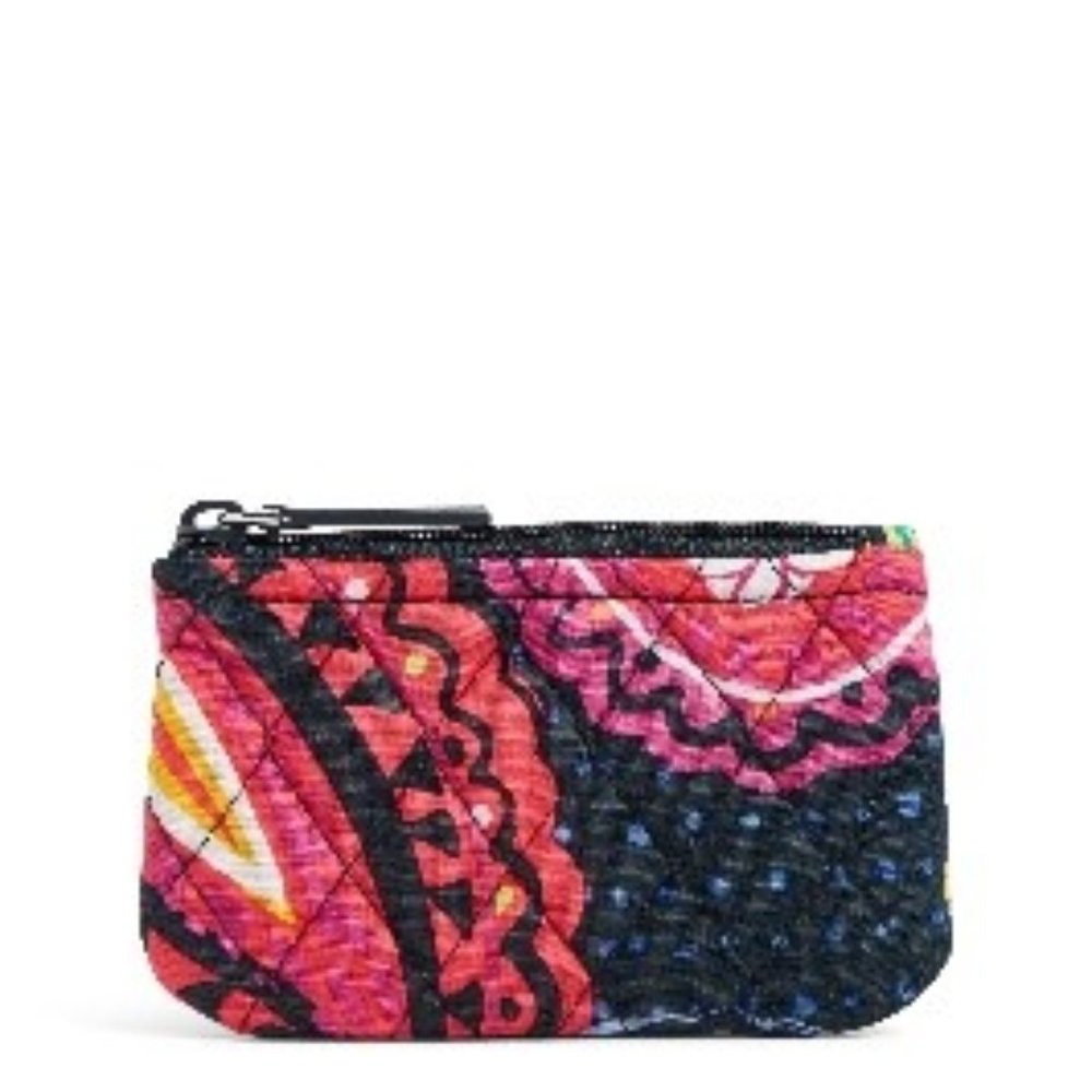 Vera Bradley Coin Purse, Twilight Paisley Pattern
